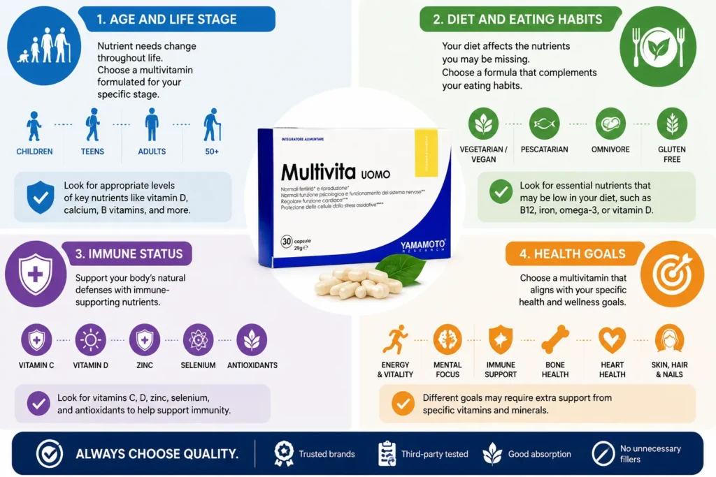 How to Choose a Multivitamin for Your Needs